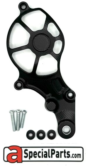 COPRIPIGNONE NERO SPROCKET COVER BLACK FLYHAMMER