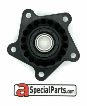 PORTACORNA IN ERGAL SPROCKET CARRIER DILONE NERO BLACK APRILIA V2 V4 DORSODURO CAPONORD