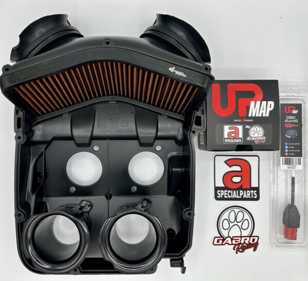 KIT AIRBOX STAGE 3 APRILIA TUONO V4 1100 2021-2023 CON UPMAP