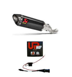 TERMINALE SLIP-ON AKRAPOVIC S-A10SO9-RC RSV4 TUONO V4 2017-2020 CON UPMAP MARELLI