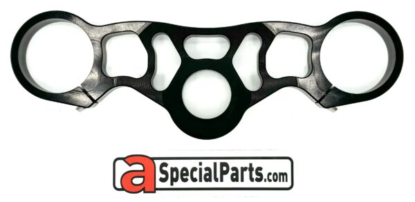 PIASTRA SUPERIORE DI STERZO NERA RACING UPPER STEERING PLATE BLACK TUONO 660