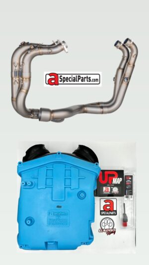 KIT AIRBOX STAGE 3 APRILIA TUONO V4 1100 2021-2023 UPMAP + COLLETTORI SPARK